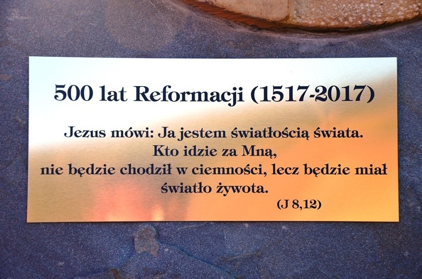 Szczyrk: dwutonowy kamień na 500-lecie Reformacji