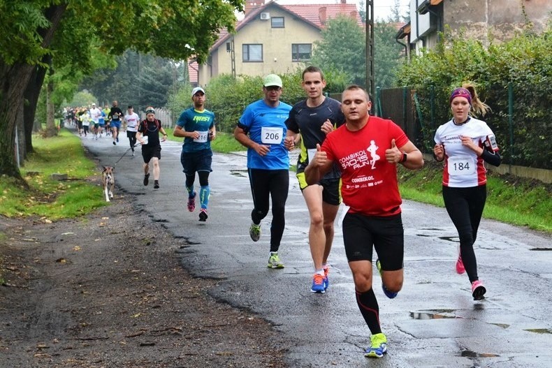 Bieg Koroną Jeziora Goczałkowickiego 2015 w Zabrzegu