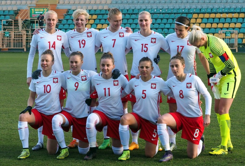 Mecz Polska - Białoruś w piłce nożnej kobiet. Nasze reprezentantki  zwycięskie w Łęcznej | Gol24