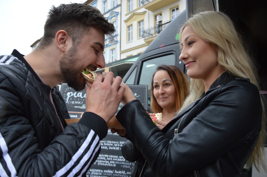 Na festiwalu Smaków Świata, można było skosztować specjały...