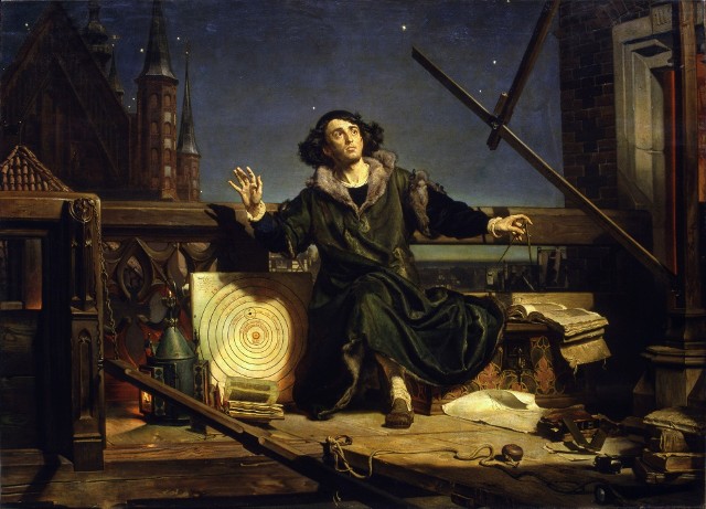Akademia Kopernikańska będzie miała uroczystą inaugurację 19 lutego 2023 - w 550. rocznicę urodzin Mikołaja Kopernika. Tak wyobrażał go sobie Jan Matejko, malując obraz "Astronom Kopernik, czyli rozmowa z Bogiem"