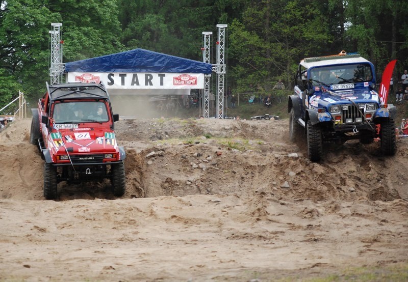 Rajd w Miastku od lat gromadzi śmietanke off-roadowej...