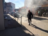 Pożar w przychodni zdrowia przy ulicy Garncarskiej w Pleszewie. Pacjenci oraz personel zostali ewakuowani [ZDJĘCIA]