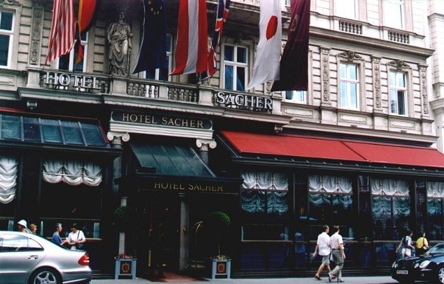 Jeden z wiedeńskich hoteli