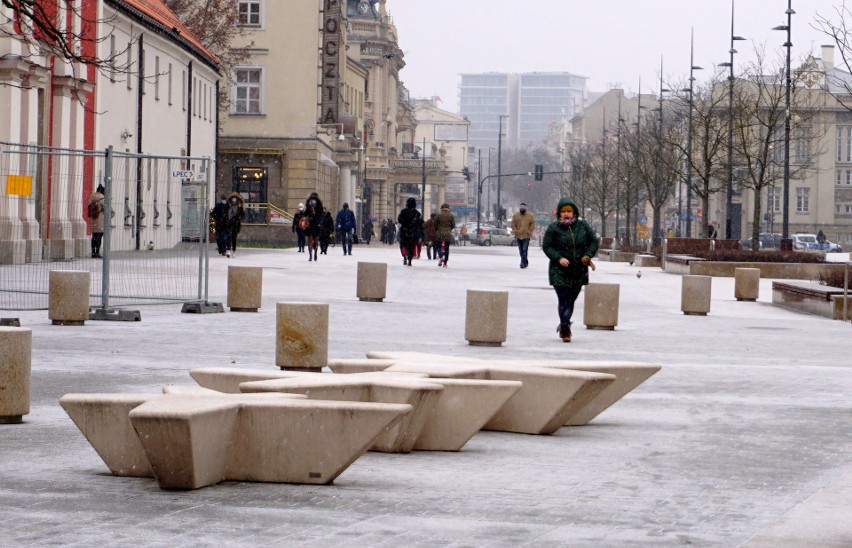 W Lublinie znów biało! Zobacz zdjęcia centrum miasta w zimowej odsłonie