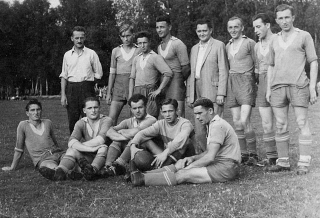 Piłkarze Proszowianki w 1949 roku