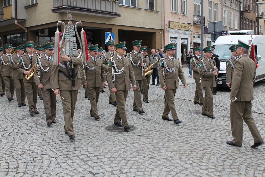 Musztra paradna Straży Granicznej na rozpoczęcie Święta Miasta