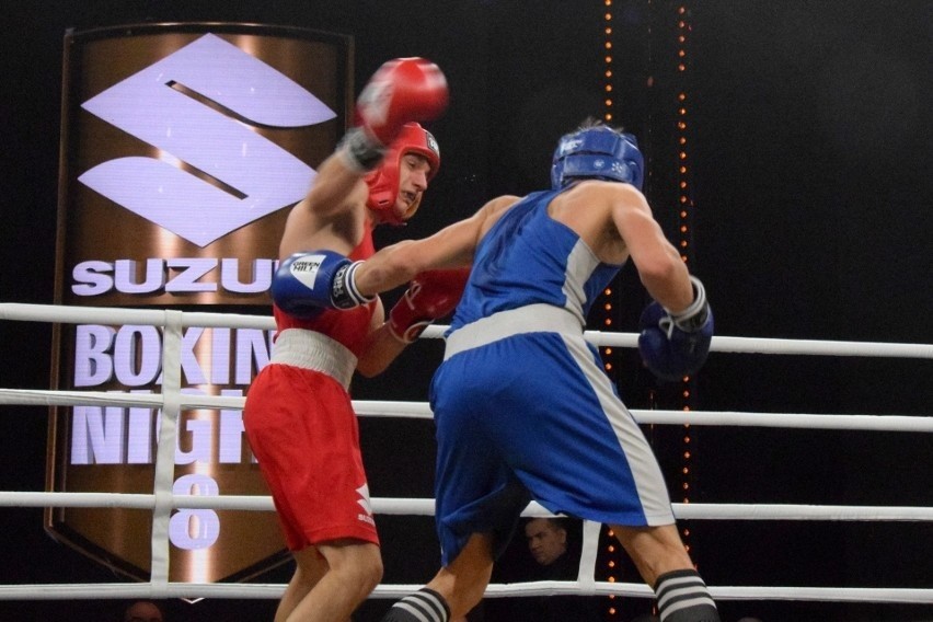 Lubelscy pięściarze walczyli w Kielcach na Gali Boksu Olimpijskiego Suzuki Boxing Night 8. Zobacz zdjęcia 