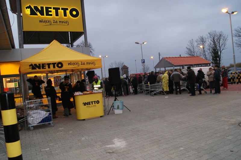 Otwarcie sklepu Netto w Szczecinie