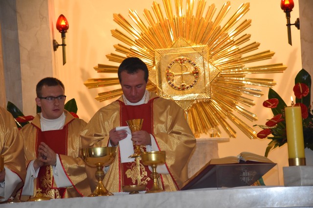 Prymicja w kościele pw. Narodzenia Najświętszej Maryi Panny w Myszkowie