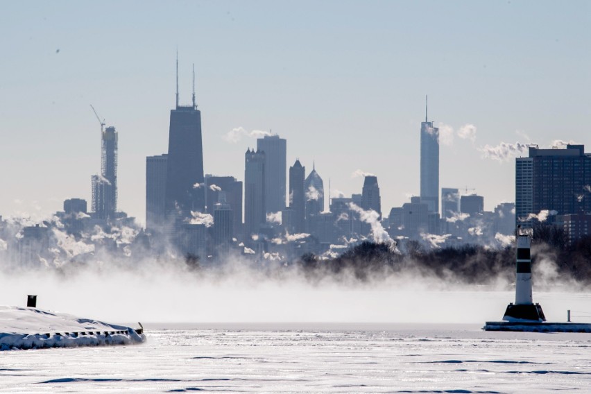 Atak zimy w USA. Rekordowe mrozy w Chicago. Temperatury...
