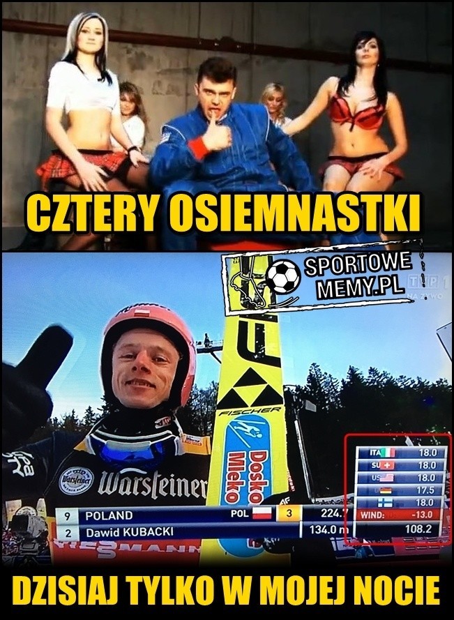 "Czterej muszkieterowie". Memy po wygranej polskich skoczków w Willingen 