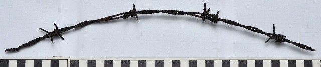 Włoch ukradł z obozu Auschwitz fragment drutu kolczastego