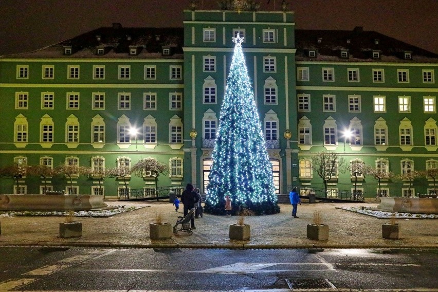 Mikołajkowy prezent dla szczecinian. Choinka pod Urzędem...