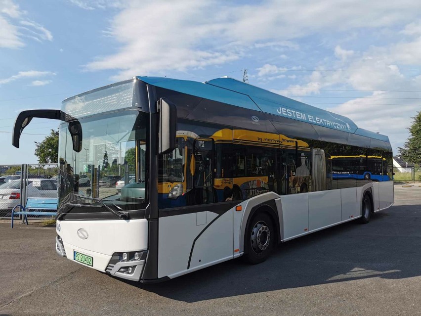 Autobus Solaris Urbino 12 Electric, testowany przez MZK w...
