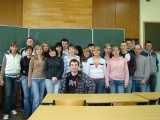 Klasa IV d w Zespole Szkół Ekonomiczno - Rolniczych w Słubicach