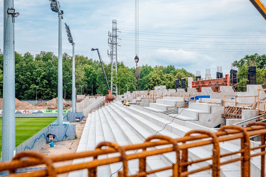 Żeby drużyna ŁKS była tak budowana, jak stadion [NAJNOWSZE ZDJĘCIA]