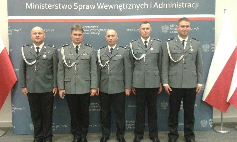 Staszowski policjant odznaczony Krzyżem Zasługi za Dzielność