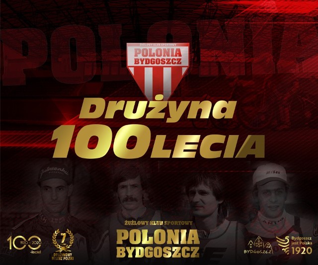 W tym roku Polonia Bydgoszcz świętuje 100-lecie. Wielosekcyjny klub powstał w 1920 roku i przez dekady szkolił zawodników w kilku dyscyplinach sportu, rywalizował o medale mistrzostw Polski, świętował liczne sukcesy. Polonia to również (a może przede wszystkim) żużel. Z okazji jubileuszu żużlowy klub zaprosił kibiców do wspólnej zabawy - zachęcając, by typowali Drużynę 100-lecia Polonii Bydgoszcz.- Zabawa jest prosta. Masz do dyspozycji wszystkich zawodników Polonii Bydgoszcz na przestrzeni 100 lat. Podaj swój najlepszy, najciekawszy, wymarzony skład meczowy. Wpisz siedmiu zawodników i zostań menedżerem drużyny 100-lecia! - zachęcała Polonia. Swoje typy podali m.in. Tomasz Gollob, prezydent miasta Rafał Bruski czy Zbigniew Boniek, prezes Polskiego Związku Piłki Nożnej (kibice mogą to zrobić na www.polonia.bydgoszcz.pl). Ich typy prezentujemy na kolejnych stronach. A jakie są wasze?