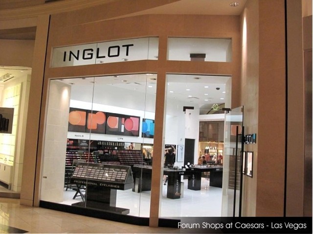 Najnowszy salon Inglota znajduje się w prestiżowym centrum The Forum Shops przy Caesars Palace w Los Angeles.