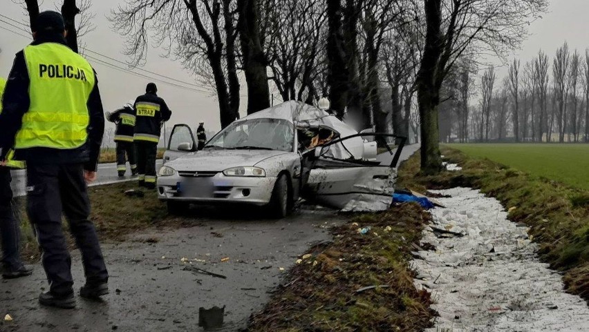 Kierująca mitsubishi 23-latka nie dostosowała prędkości do...