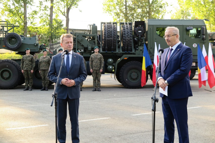 Szefowie resortów obrony Polski i Rumunii spotkali się w...