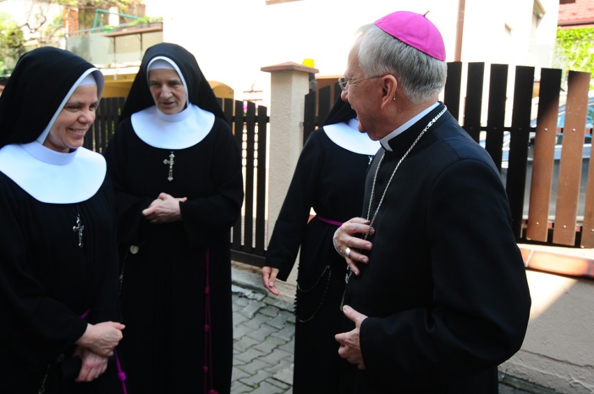 Kraków. Poświęcenie figury św. Józefa i Drogi Krzyżowej u Franciszkanek w Podgórzu [ZDJĘCIA]