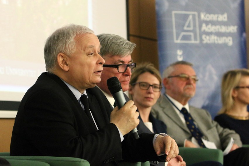 Jarosław Kaczyński na KUL. Przyjaciele i współpracownicy wspominali prof. Zytę Gilowską 