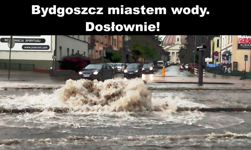 Nie wszystkie memy o Bydgoszczy mają prześmiewczy charakter....