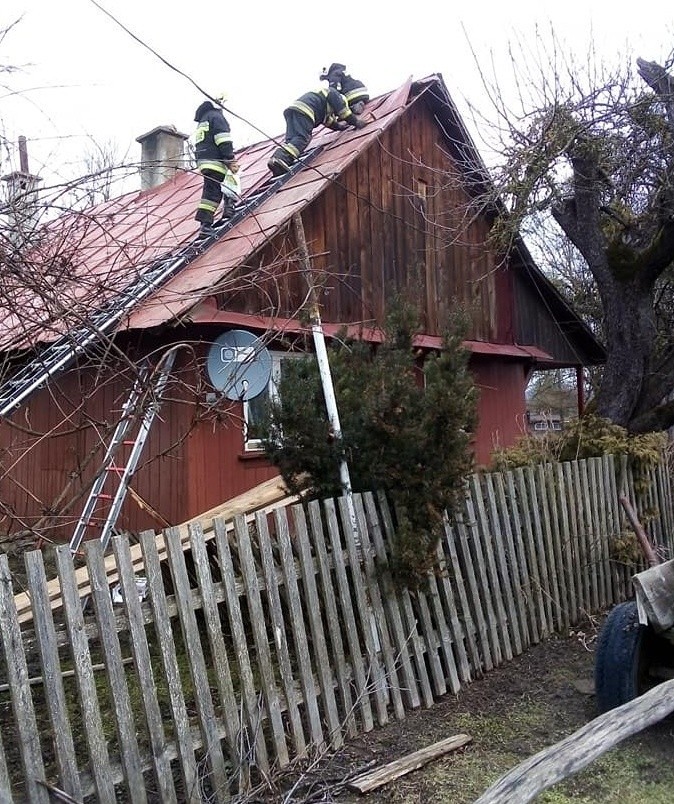 W poniedziałek strażacy z OSP Krasiczyn zostali wysłani do...