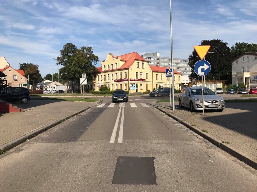 Skrzyżowanie ulic Słowackiego i Lutosławskiego. Czy jest...