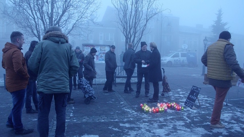 Skała Pekinem Europy - protest mieszkańców [ZDJĘCIA]