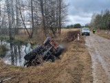 Tragiczny wypadek w Podlaskiem. Nie żyje 63-letni kierowca ciągnika rolniczego [ZDJĘCIA]