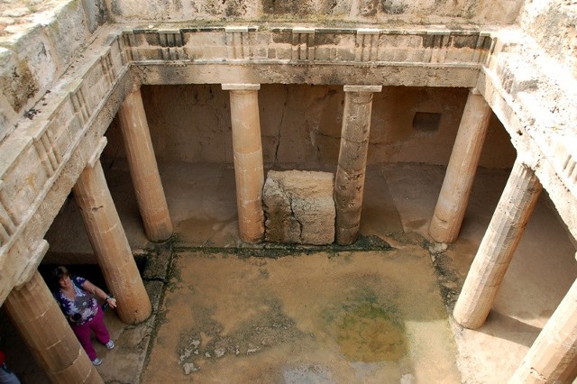Ruiny antycznego miasta w Pafos