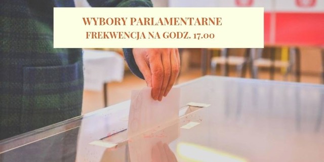 Wybory Parlamentarne 2019. W niedzielę, 13 października, odbywają się w Polsce wybory do Sejmu i Senatu RP. Sprawdź, jaka jest frekwencja do godziny 17. Sprawdź, jaka jest frekwencja do godziny 17.Więcej: Wybory Parlamentarne 2019. Głosowanie trwa. Jest łamana cisza wyborcza [zdjęcia, frekwencja]Sprawdź też: Wybory Parlamentarne 2019. Frekwencja w Polsce i w regionie do godziny 12Ważne: Wybory Parlamentarne 2019. Kolejne przypadki łamania ciszy wyborczej w naszym regionie. Zrywane plakaty, domalowane wąsy