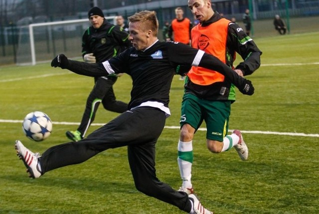Sebastian Brocki strzelił 2 gole Unii Tarnów.
