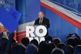 Kaczyński w Katowicach: Stawką wyborów jest przyszłość Polski. Polacy wybiorą pomiędzy rozwojem a „cofnięciem się w tył i postkomunizmem” 