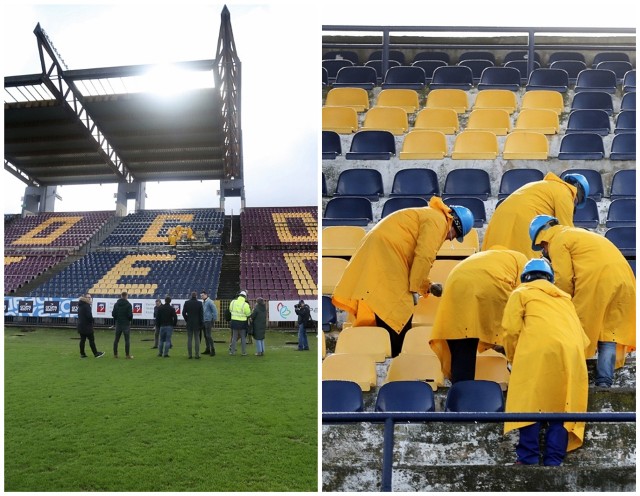 Ponad 17 tysięcy krzesełek stadionowych ze starego obiektu będzie musiała zdemontować firma budująca kompleks stadionowy przy ul. Twardowskiego. Zobacz także: Nowy stadion w Szczecinie. Ruszyła budowa! Już oficjalnieW miniony poniedziałek firma Doraco (wykonawca nowego obiektu stadionowego) rozpoczęła demontaż siedzisk z trybuny południowej i zachodniej stadionu przy ul. Twardowskiego. To pierwszy etap rozbiórki starego stadionu. Z dwóch trybun Doraco rozmontuje ponad 8 tysięcy krzesełek. Następnie siedziska zostaną przekazane na inne stadiony, baseny i do placówek oświatowych.CO MOŻE STAĆ SIĘ Z KRZESEŁKAMI Z PAPRIKANY? CZY BĘDZIE MOŻNA JE KUPIĆ? WIĘCEJ INFORMACJI NA KOLEJNYCH ZDJĘCIACH! >>>>------------ZOBACZ RÓWNIEŻ:Ogromne maszyny wjechały na stadion miejski przy ul. Twardowskiego