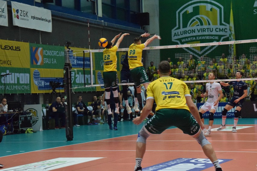 Aluron Virtu CMC Zawiercie - Grupa Azoty ZAKSA Kędzierzyn-Koźle 0:3 [ZDJĘCIA]