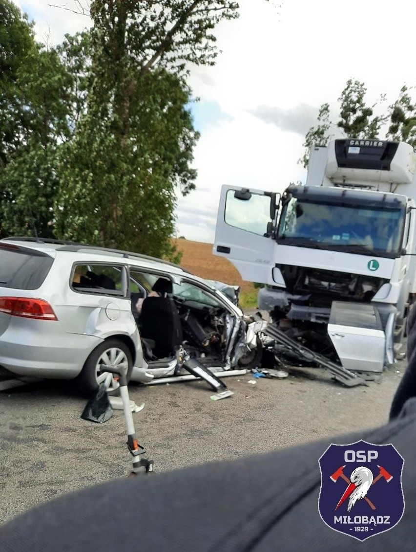 Tragiczny wypadek w Zajączkowie! Kobieta nie żyje, ciężko ranne dziecko