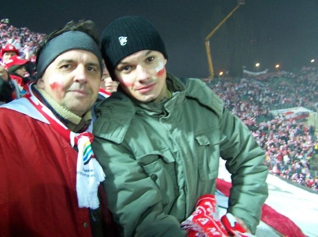 Z tatą Leszkiem, byłym prezesem Iskry Sobów Tarnobrzeg są częstymi kibicami na meczach reprezentacji Polski. 
