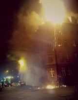Tragiczny pożar w Mysłowicach [WIDEO + ZDJĘCIA] 1 osoba nie żyje. Dzieci w szpitalu