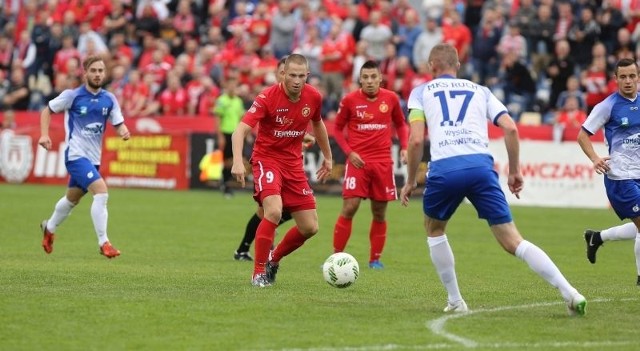 Napastnik Robert Kowalczyk jest w gronie tych zawodników, którzy opuszczają Widzew