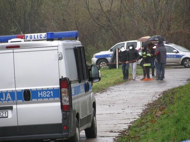 Wizję lokalną z odtworzeniem przebiegu zdarzeń przeprowadzono 8 listopada 2013 roku