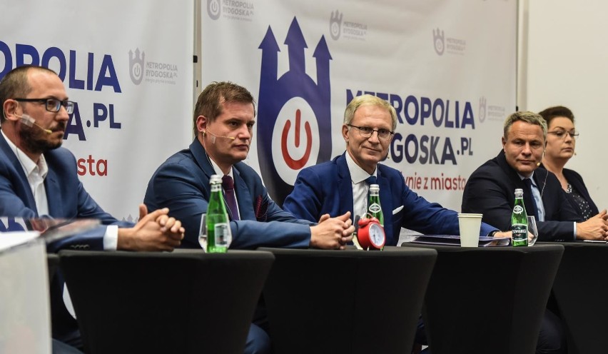 W debacie wzięli udział (od lewej): Paweł Skutecki, Marcin...