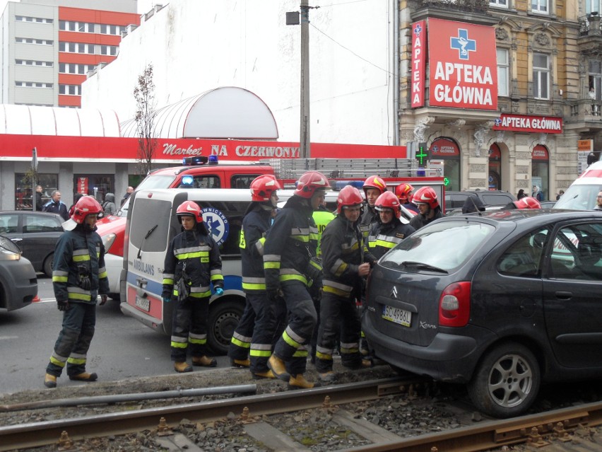 Wypadek w Częstochowie. Ruch tramwajów wstrzymany
