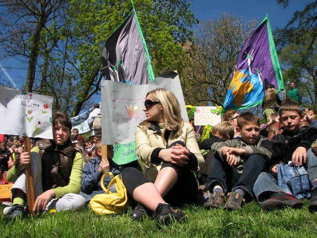 Protest nad Gopłem