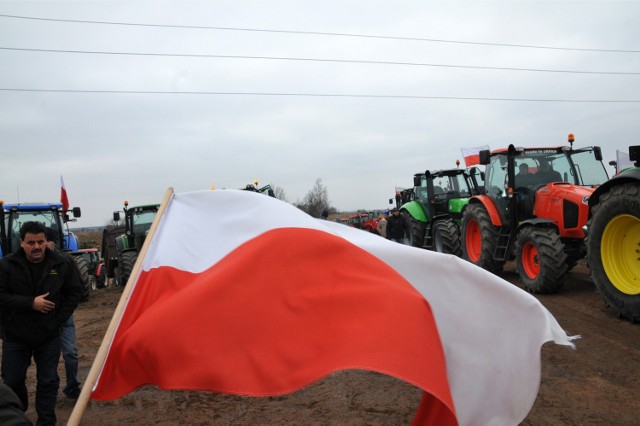 Protesty rolników: Wielkopolscy rolnicy solidaryzują się z gospodarzami z Podlasia