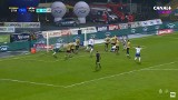 Skrót meczu Stal Mielec - Puszcza Niepołomice 2:1. Gospodarze wyrwali remis rzutem na taśmę [WIDEO]