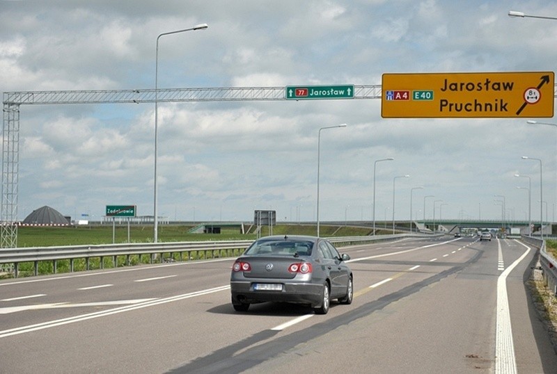 Autostrada A4 w. Przemyśl - w. Jarosław Wschód...